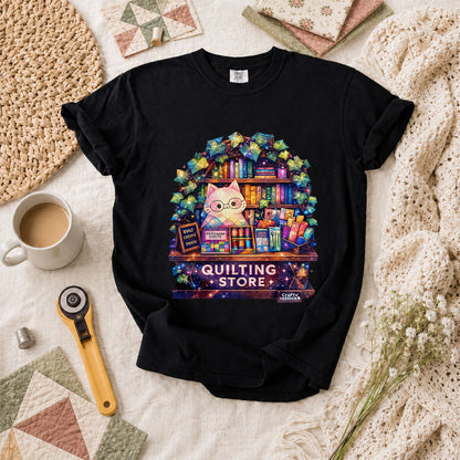 Quilting Store T-Shirt - Black