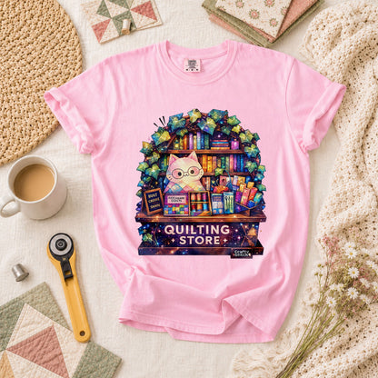 Quilting Store T-Shirt - Blossom