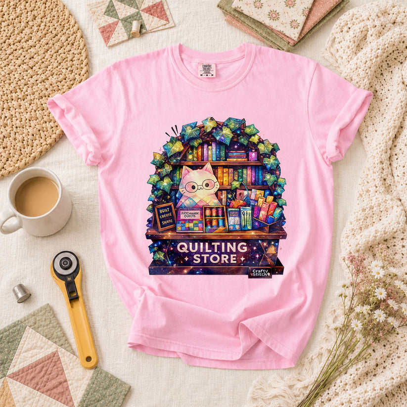 Quilting Store T-Shirt - Blossom