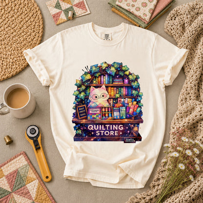 Quilting Store T-Shirt - Ivory