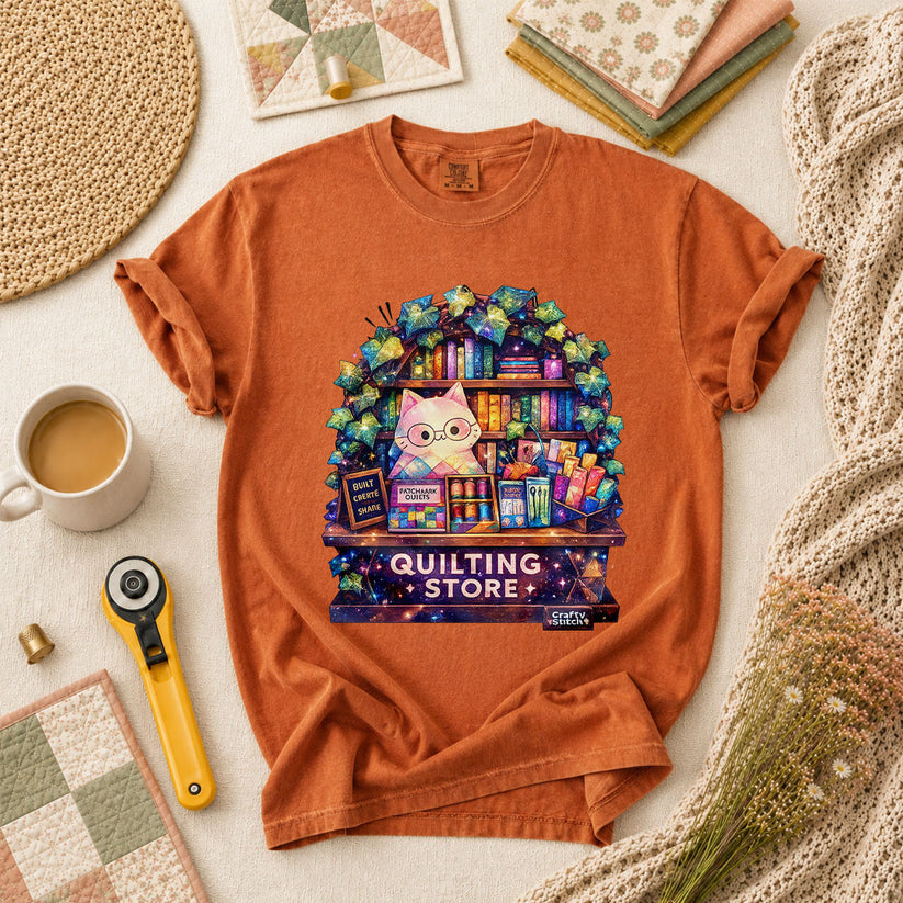 Quilting Store T-Shirt - Yam