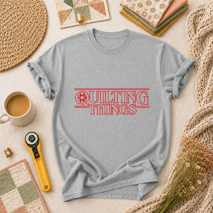 Quilting Things T-Shirt - Athletic Heather