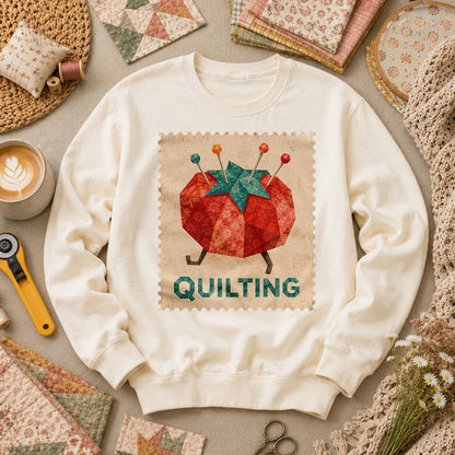 Quilting Tomato Long Sleeve - Natural