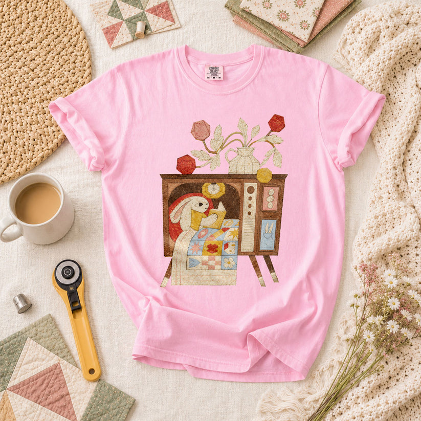 Quilting TV T-Shirt - Blossom