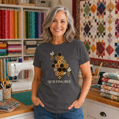 Quilting Bee Hexagon T-shirt