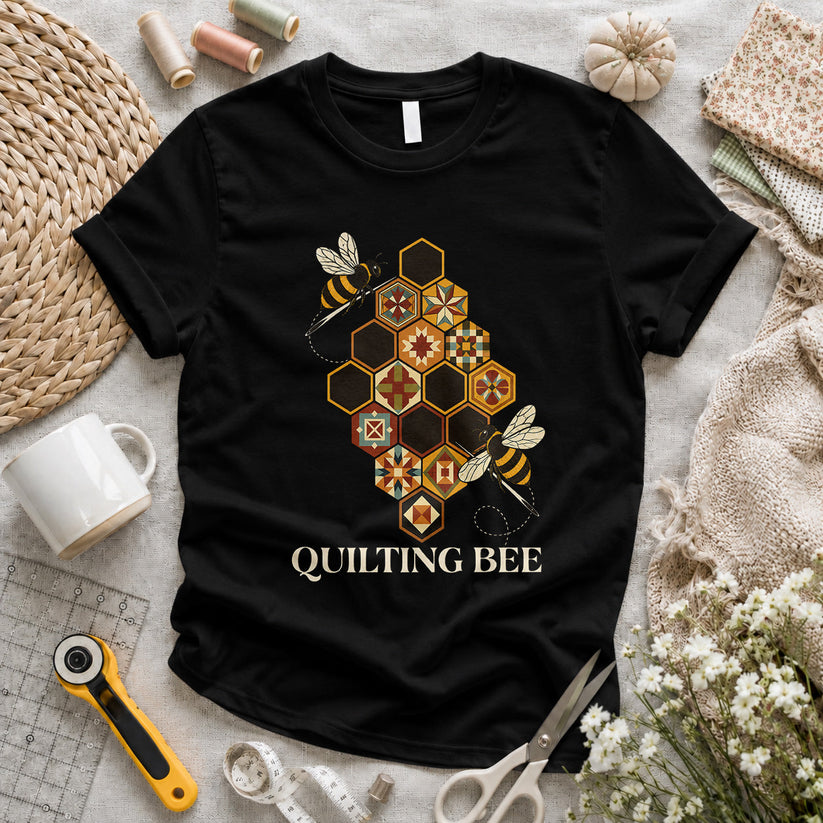 Quilting Bee Hexagon T-shirt