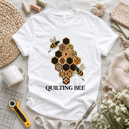 Quilting Bee Hexagon T-shirt