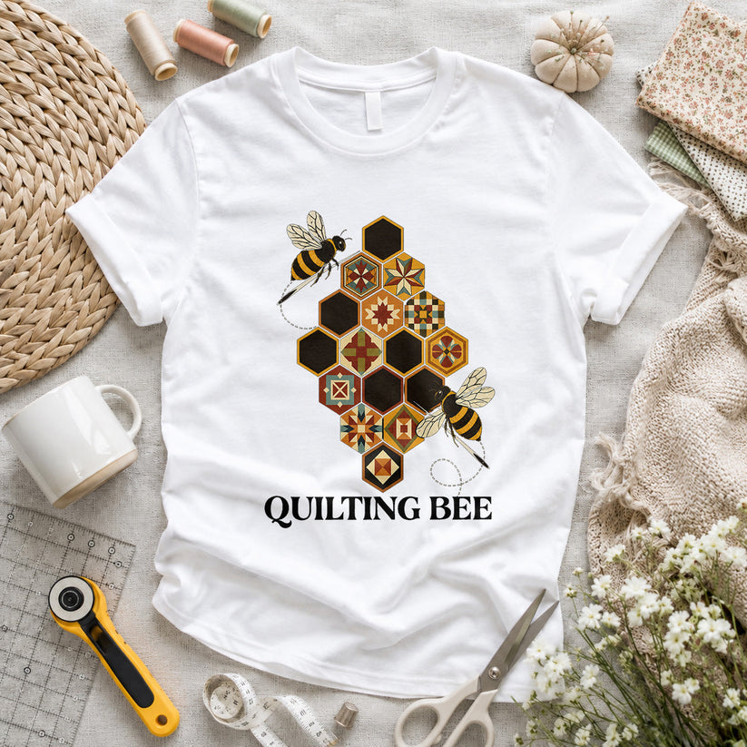 Quilting Bee Hexagon T-shirt