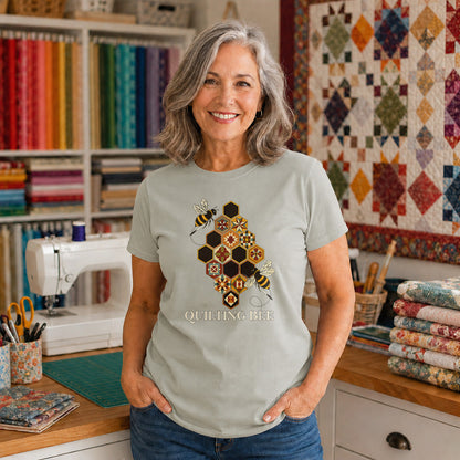 Quilting Bee Hexagon T-shirt