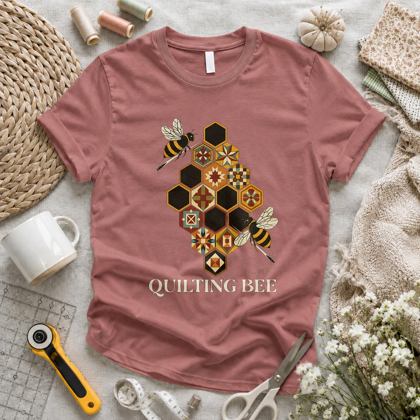 Quilting Bee Hexagon T-shirt