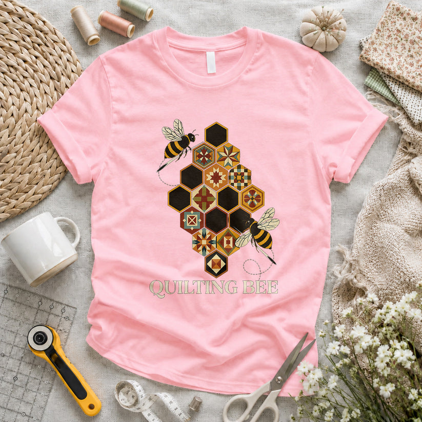 Quilting Bee Hexagon T-shirt