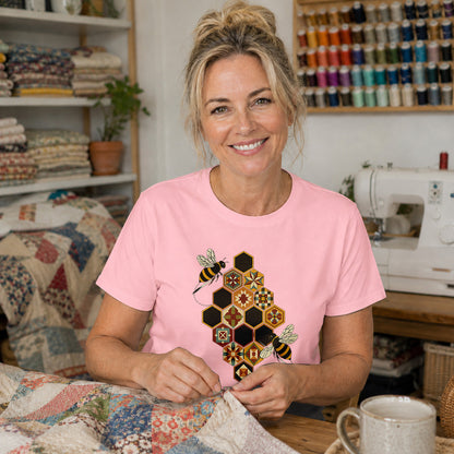 Quilting Bee Hexagon T-shirt