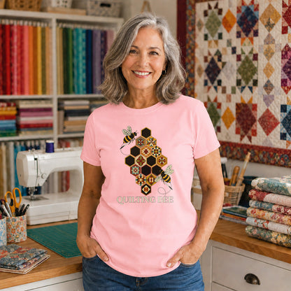 Quilting Bee Hexagon T-shirt