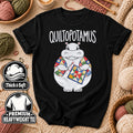 Quiltopotamus Hippo T-Shirt