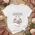 Quiltopotamus Hippo Women's V-Neck