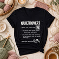 Quiltrovert Definition Quilt Block Women's V-Neck