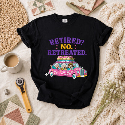 Retired No Retreated T-Shirt - Black