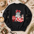 Rosie Bandana Cat Quilter Long Sleeve