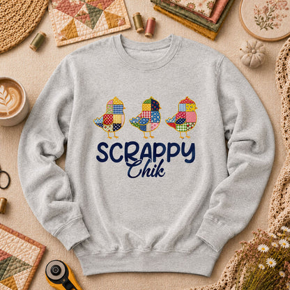 Scrappy Chik Long Sleeve - Sport Grey