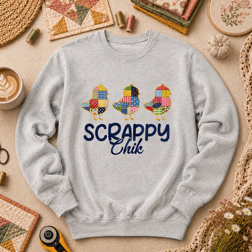 Scrappy Chik Long Sleeve - Sport Grey