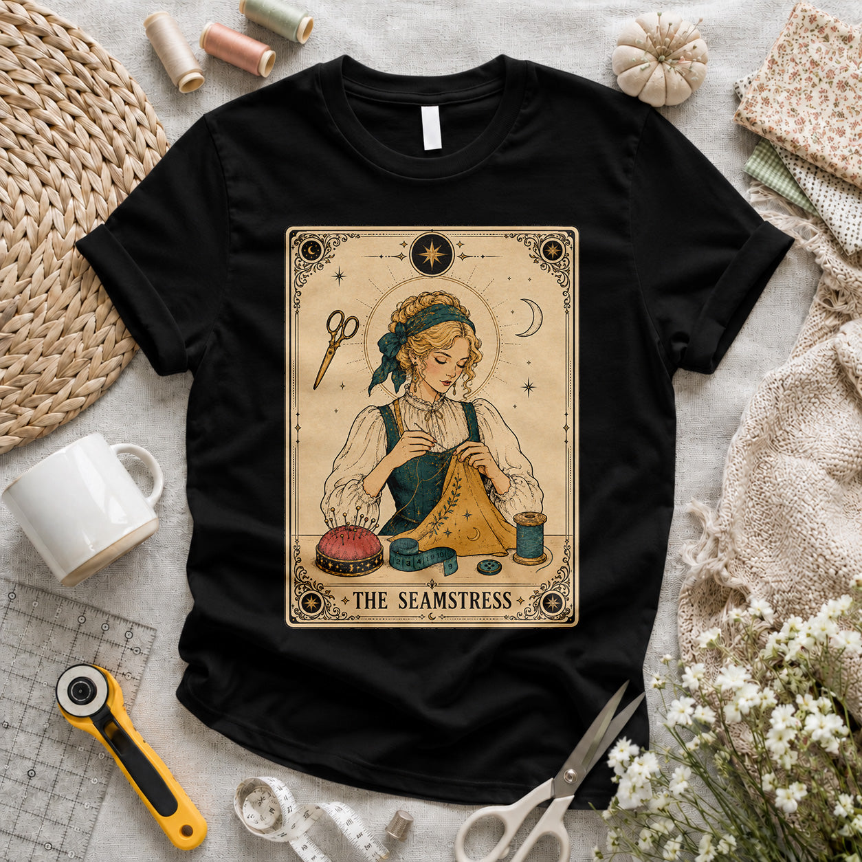 The Seamstress Tarot T-shirt
