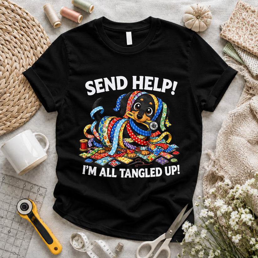 Send Help Tangled Octopus T-shirt