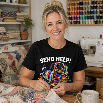Send Help Tangled Octopus T-shirt