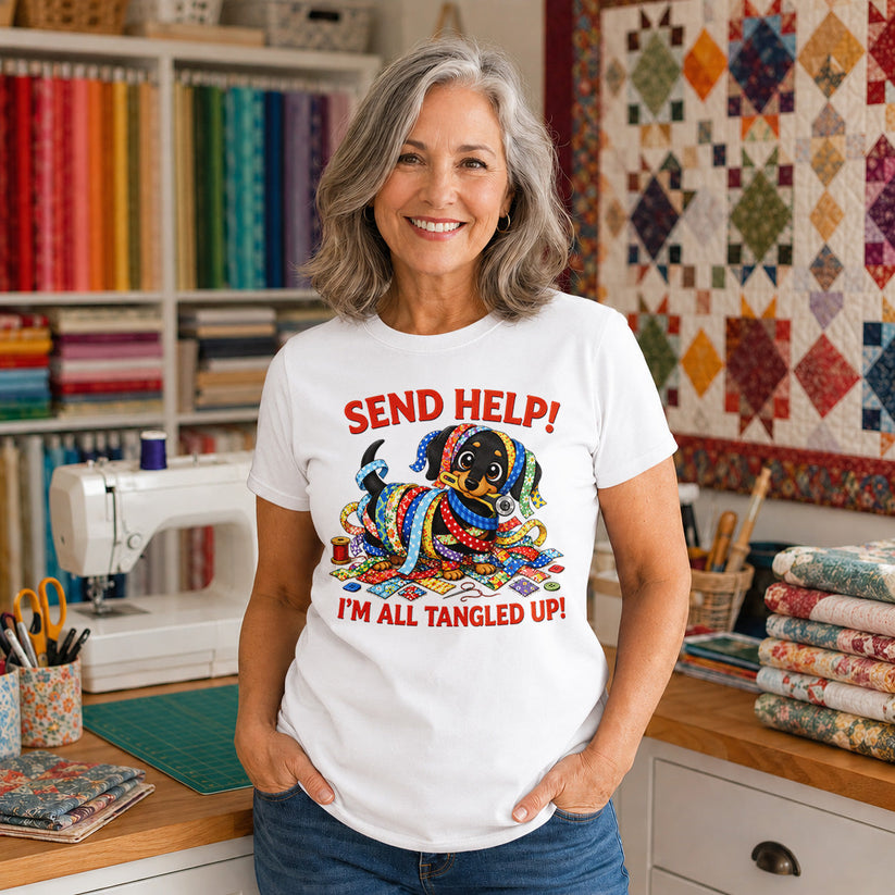 Send Help Tangled Octopus T-shirt