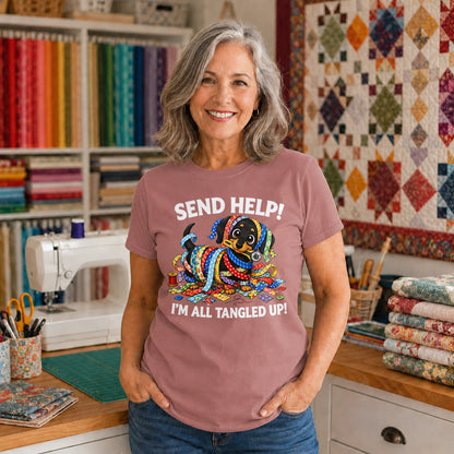 Send Help Tangled Octopus T-shirt