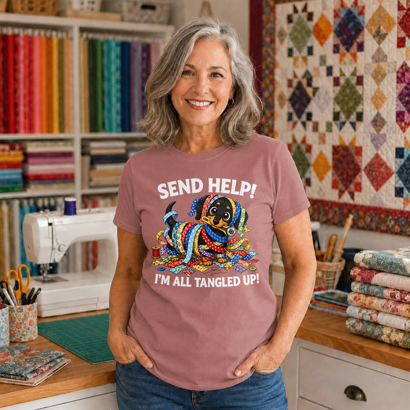 Send Help Tangled Octopus T-shirt