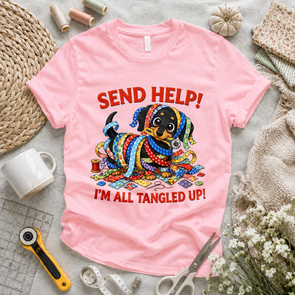 Send Help Tangled Octopus T-shirt