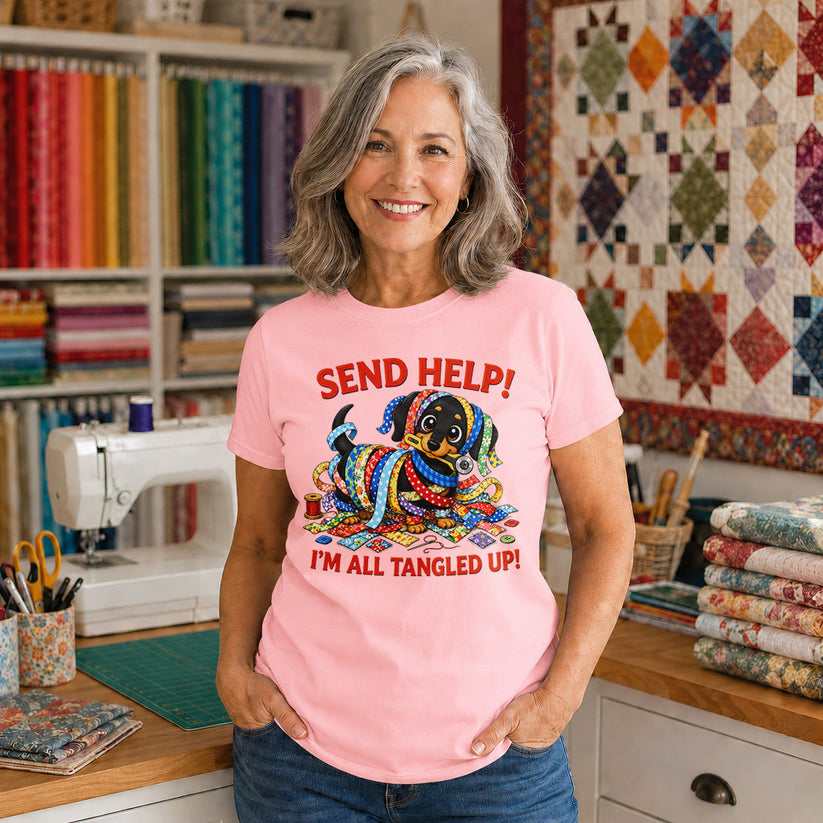 Send Help Tangled Octopus T-shirt