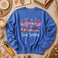 Sew Sisters Flamingos Quilting Long Sleeve
