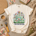 Sew Your Dreams Floral Sewing Machine T-Shirt