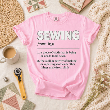 Sewing Definition Vintage T-Shirt - Blossom