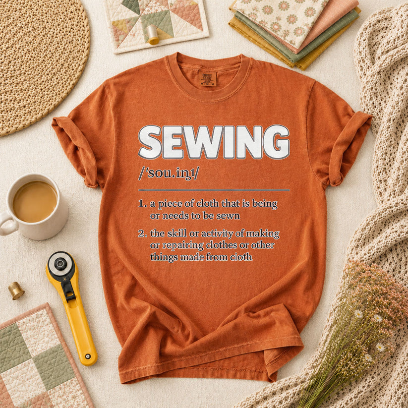 Sewing Definition Vintage T-Shirt - Yam