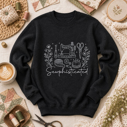 Sewphisticated Long Sleeve - Black
