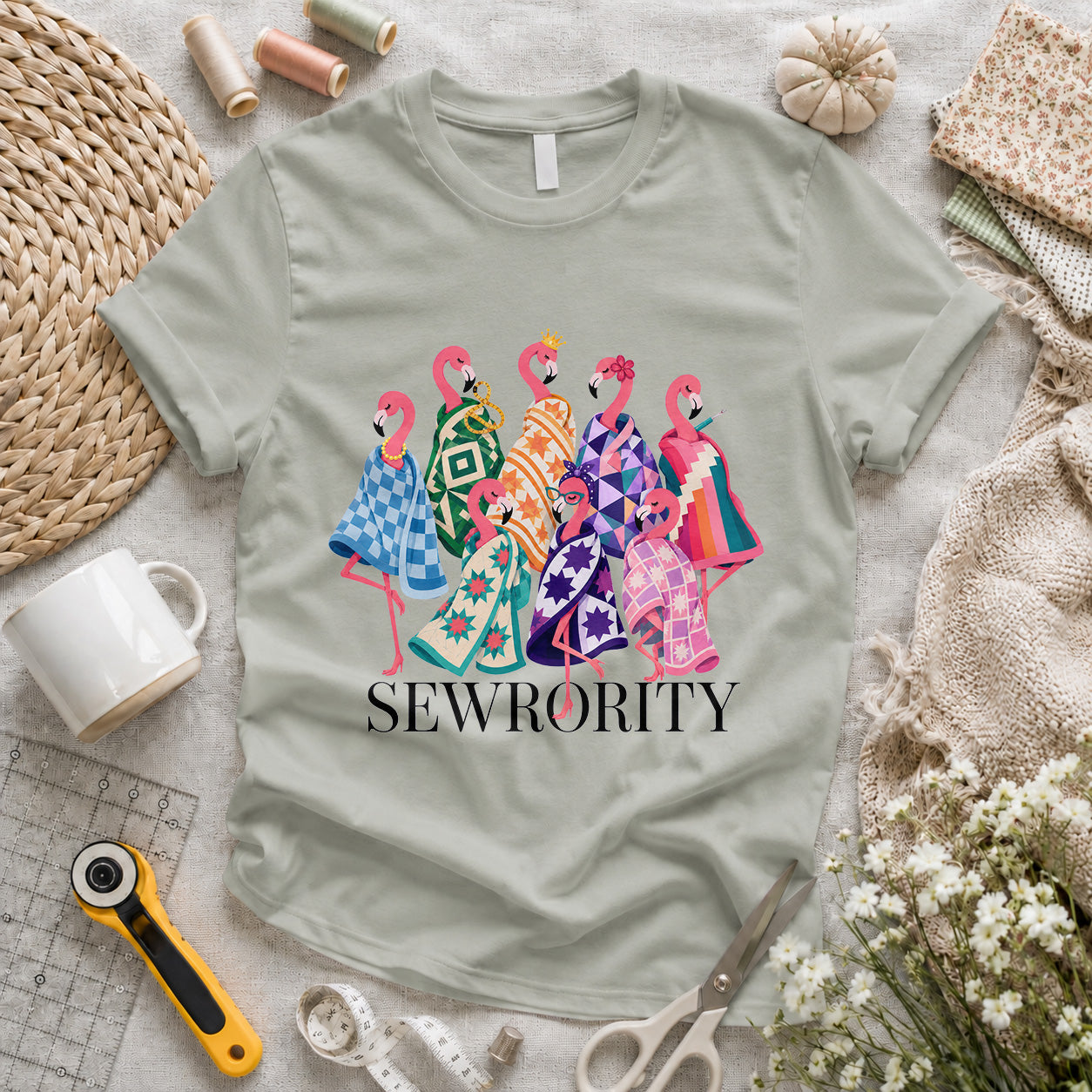 Sewrority Flamingo T-shirt