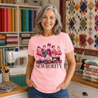 Sewrority Pink Glam T-shirt