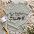 I'm A Simple Woman Quilter T-shirt