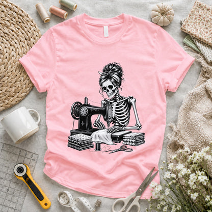 Skeleton Sewing T-shirt