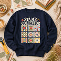 Stamp Collector Quilt Blocks Long Sleeve