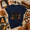 Stitching Up Some Spooky Magic Women's V-Neck