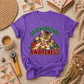 Stitchuational Awareness Cat Detective T-Shirt