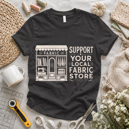 Support Your Local Fabric Store T-shirt