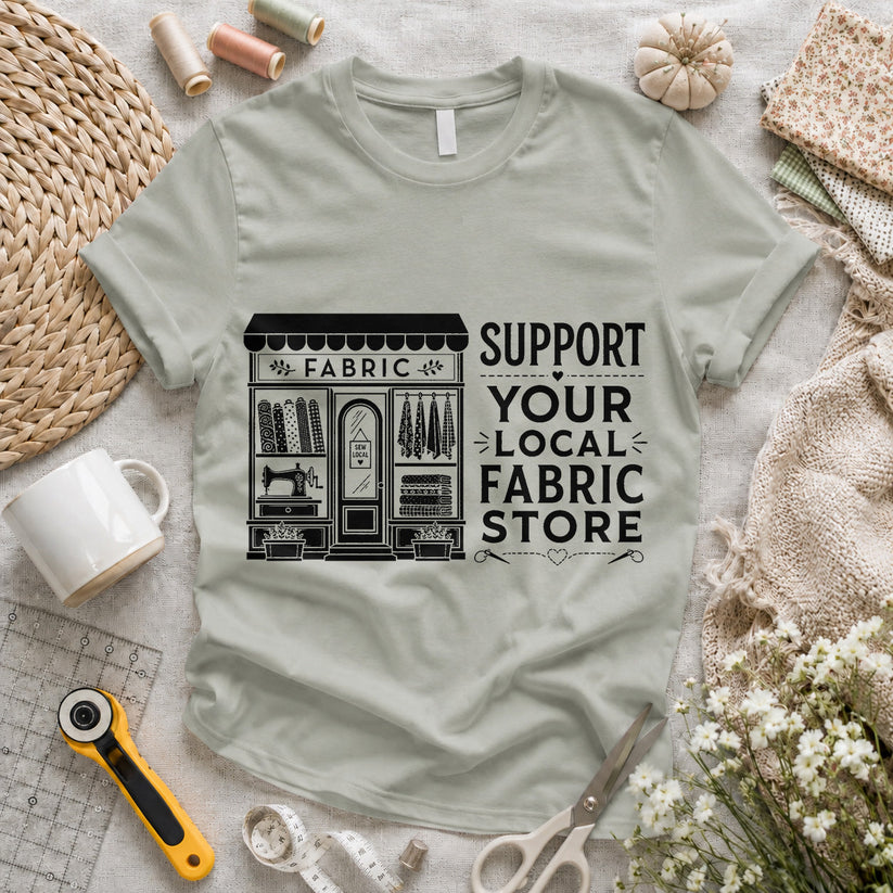 Support Your Local Fabric Store T-shirt