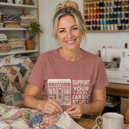 Support Your Local Fabric Store T-shirt