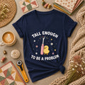 Tall Enough To Be A Problem Duck Seam Ripper Women's V-Neck