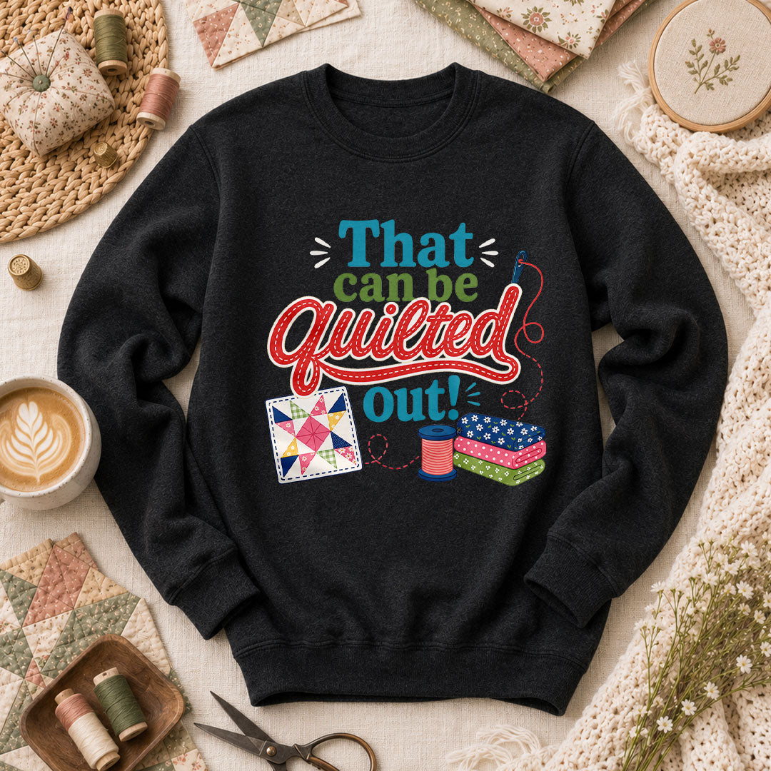 That Can Be Quilted Out Long Sleeve - Black