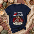 The Cat Does Not Help You Finish The Sweater Women's V-Neck